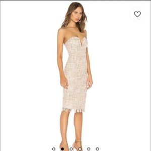 lpa dress 691 Cream Multi Small